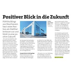 Pressebericht über eine positive Zukunft