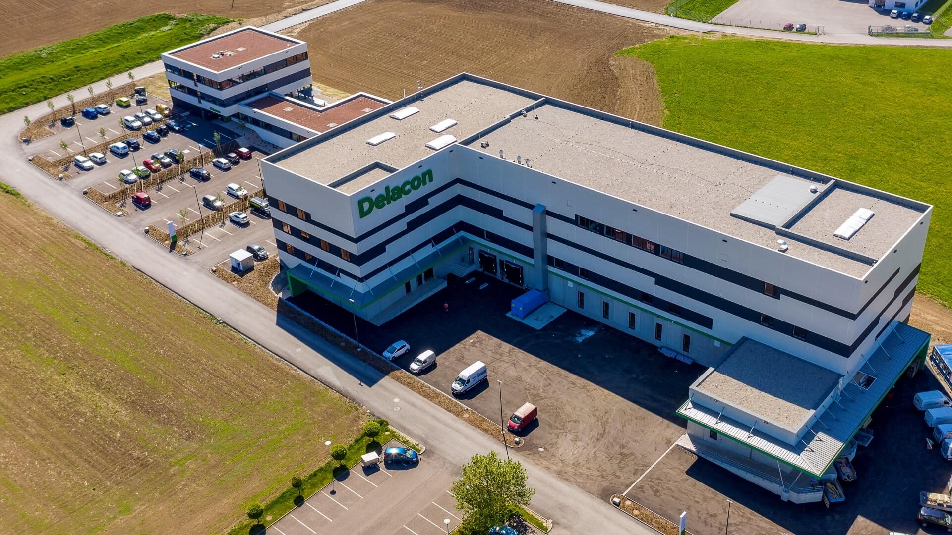 Produktionsgebäude für Firma Delacon
